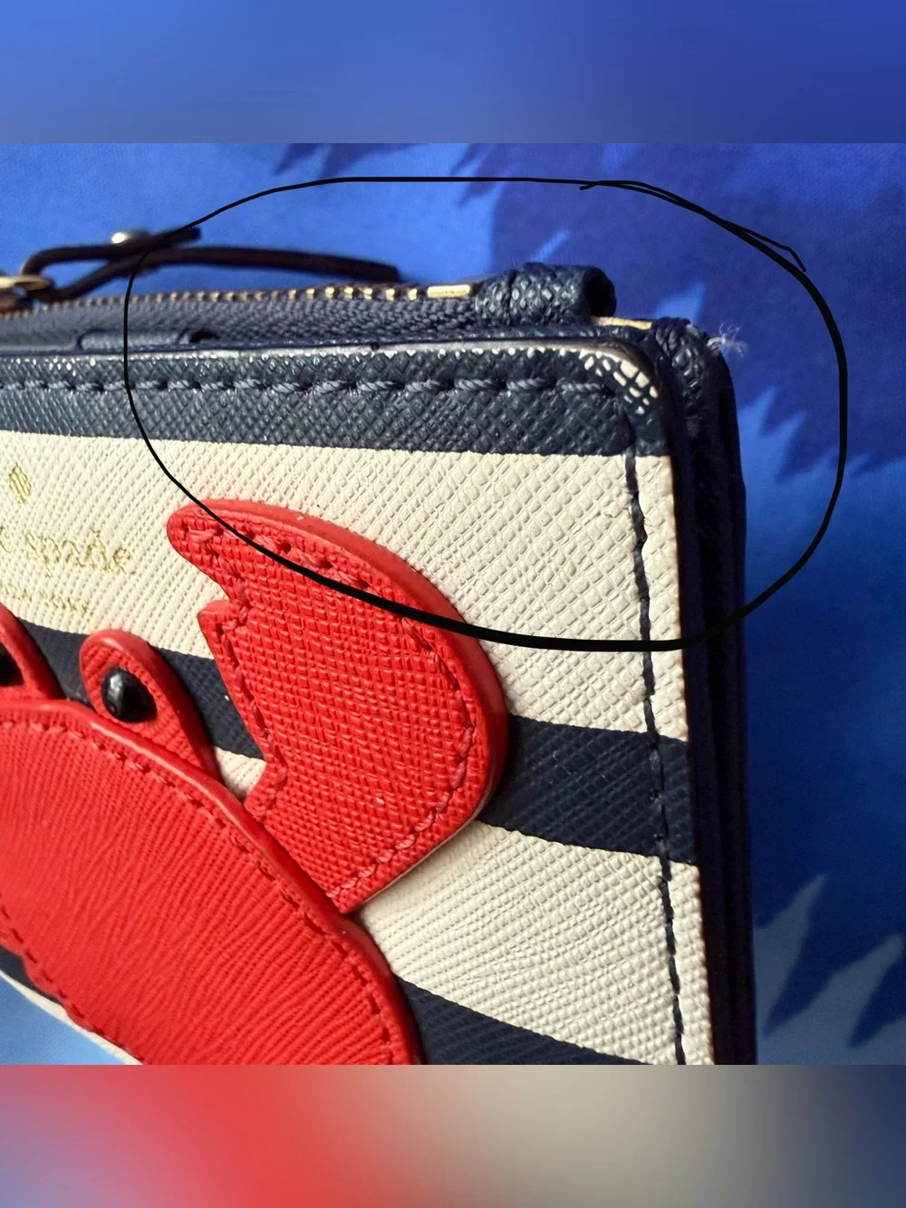 Kate Spade Shore Thing Crab Adalyn Wallet